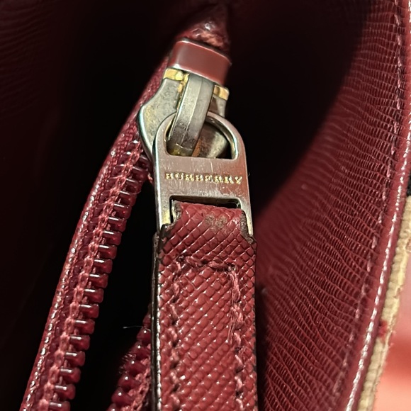 BURBERRY Logo Nova Check Tote Shoulder Bag - Picture 15 of 16